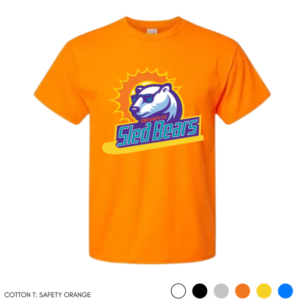 Sled Bears Cotton T