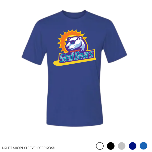 Sled Bears Dri Fit Short Sleeve